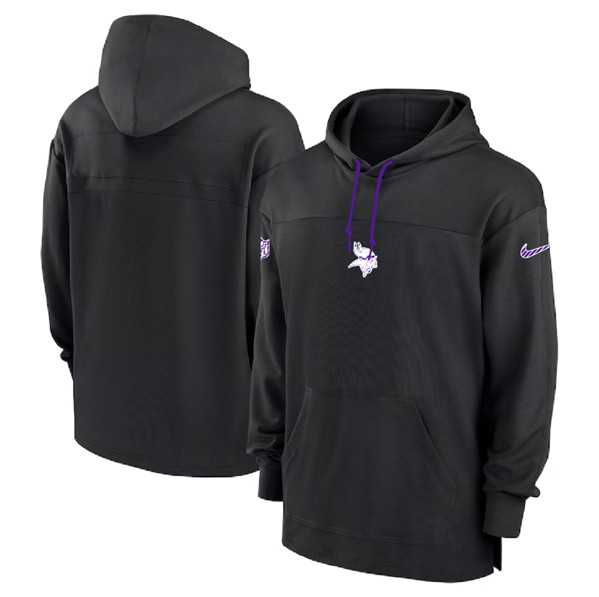 Men's Minnesota Vikings Black Performance Pullover Hoodie,We sell and wholesale Men's Minnesota Vikings Black Performance Pullover Hoodie on line form chian!